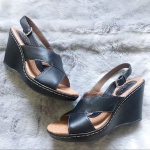 Women's B.O.C, Mika Slingback Wedge Sandal